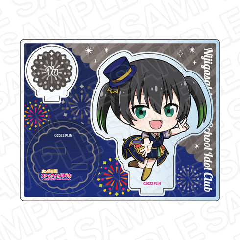 『ラブライブ!虹ヶ咲学園スクールアイドル同好会』アクリルスタンド 高咲 侑 花火 デフォルメ ver.